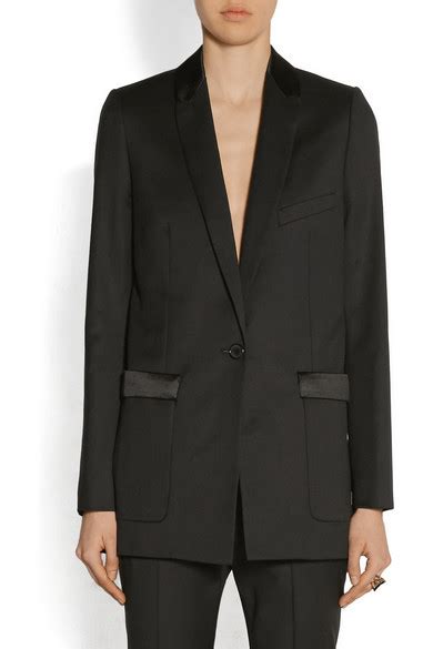 givenchy tuxedo jacket woman|net a porter givenchy jacket.